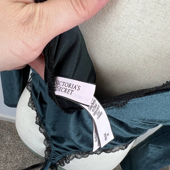 Victoria's Secret Velvet Long Sleeve Teddy Bodysuit - Picture 4 of 6